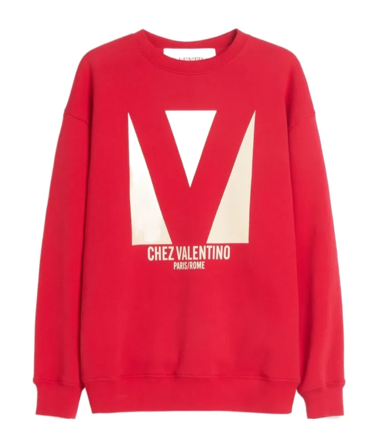 Logo Printed Crewneck Sweatshirt