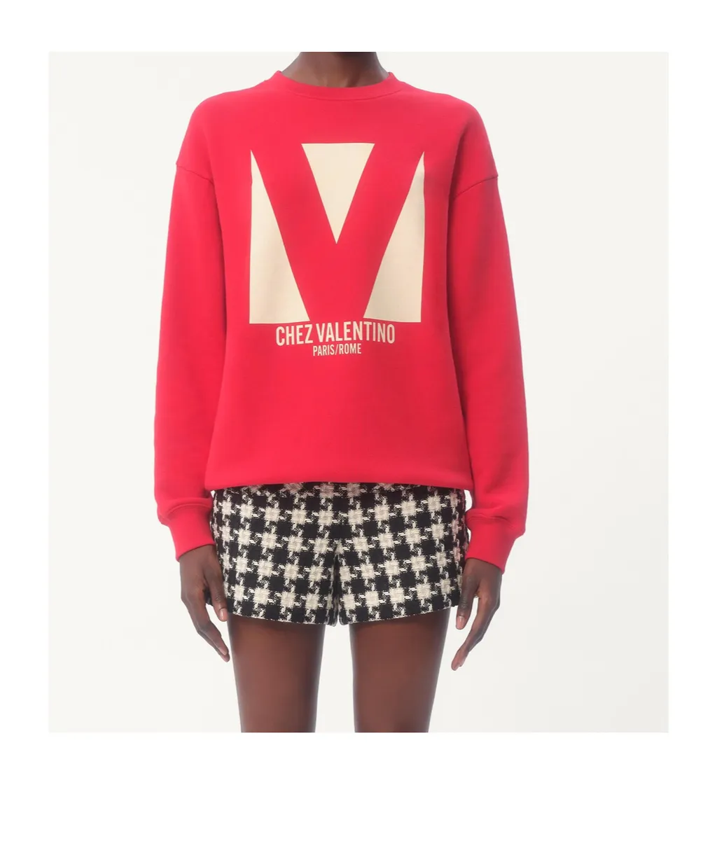 Logo Printed Crewneck Sweatshirt