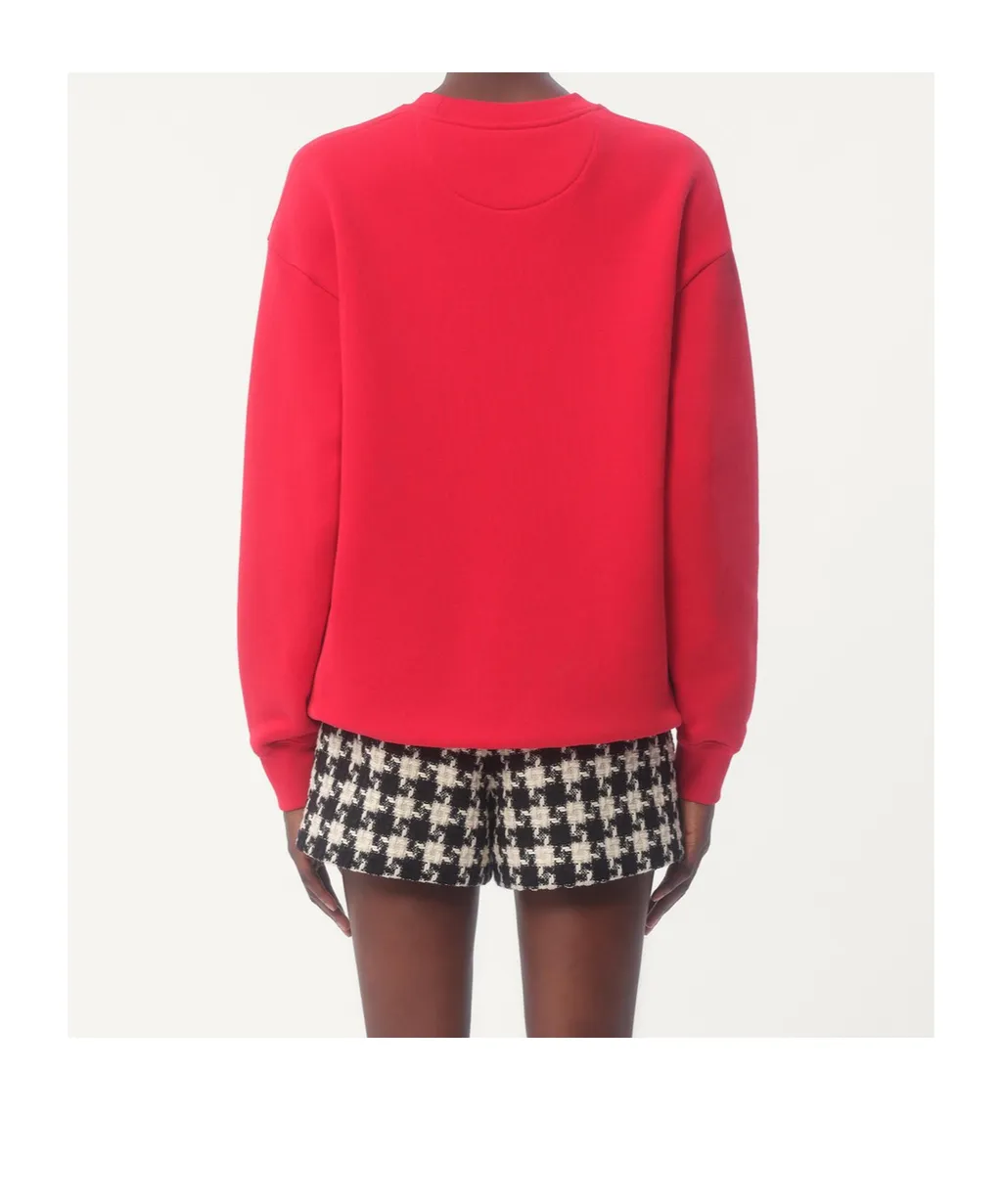Logo Printed Crewneck Sweatshirt