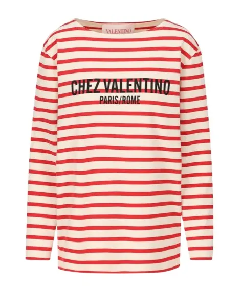Striped Crewneck Top