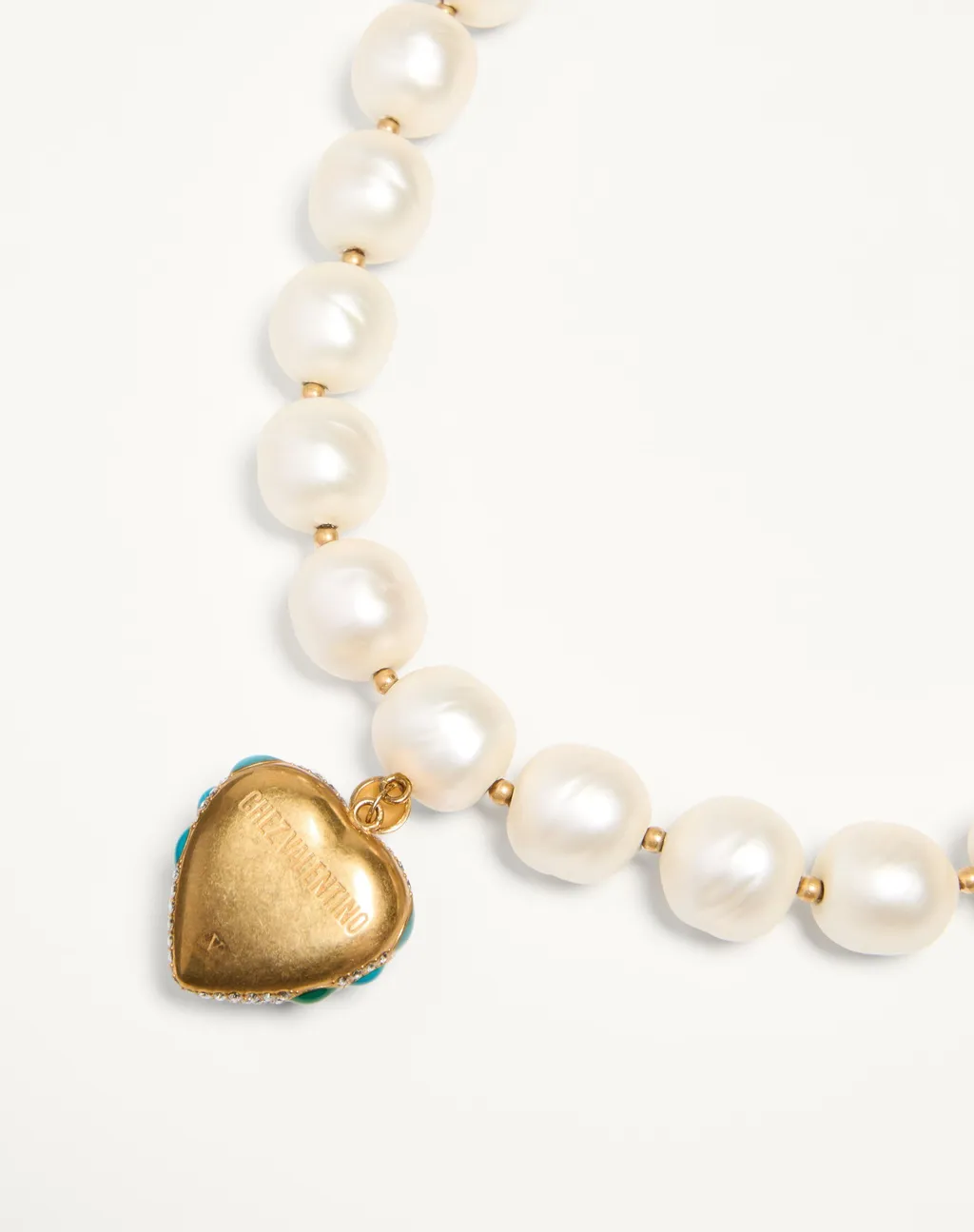 Coeur Royal Necklace In Metal, Resin, Enamel And Swarovski® Crystals