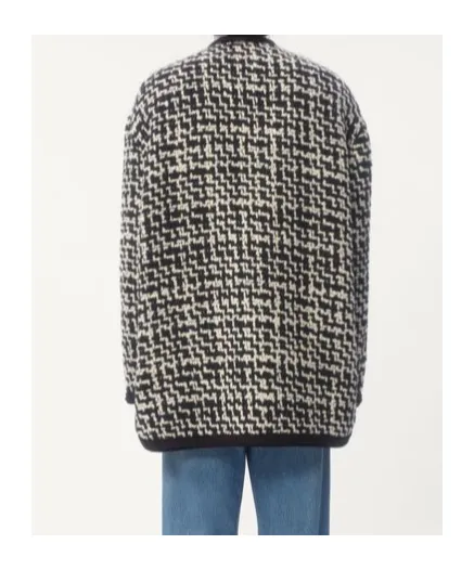 Wool Tweed Shirt Jacket