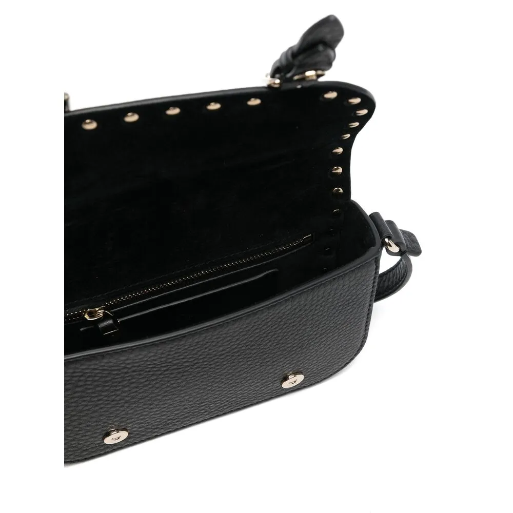 Rockstud Foldover Top Crossbody Bag