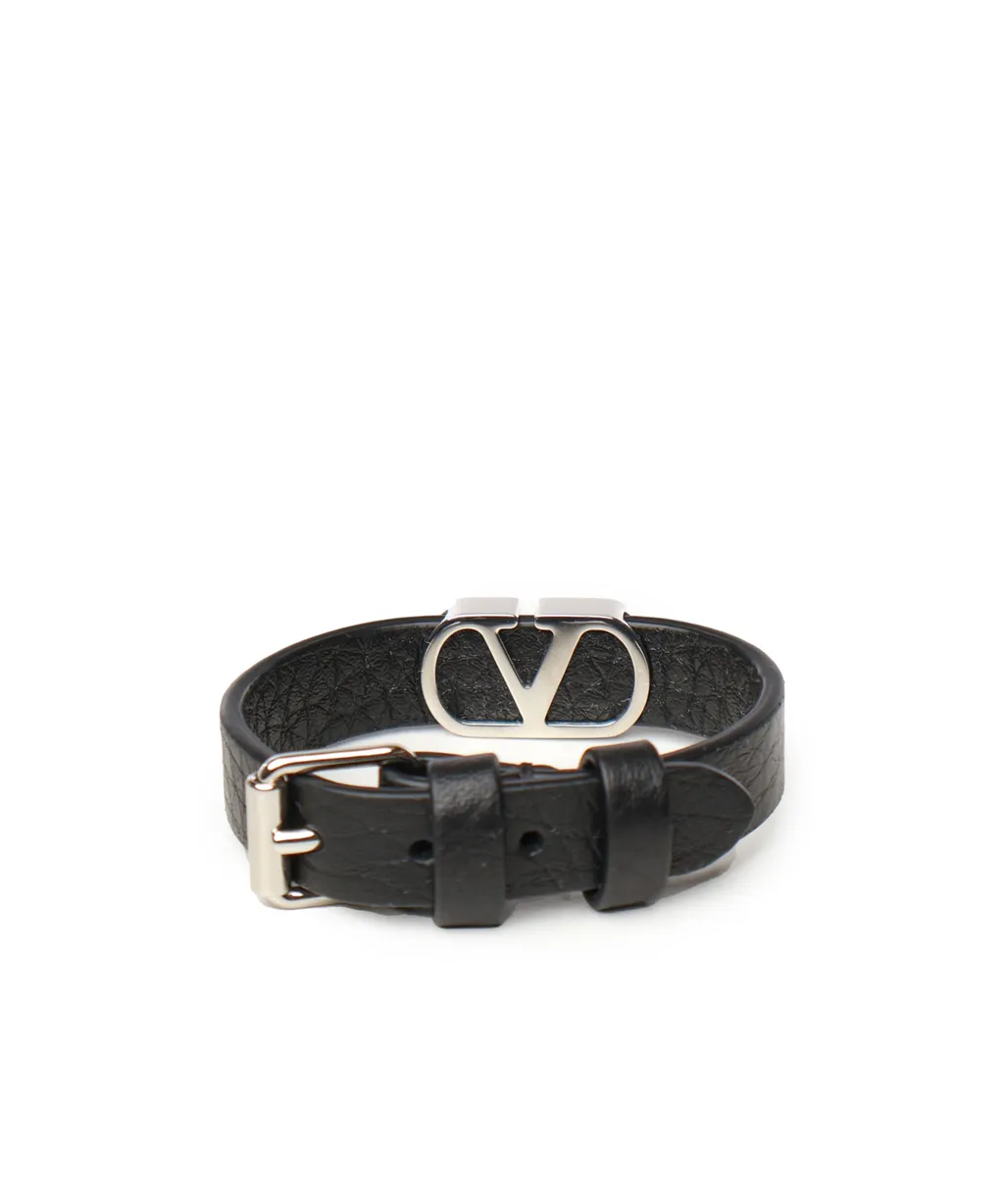 Vlogo Signature Buckled Bracelet