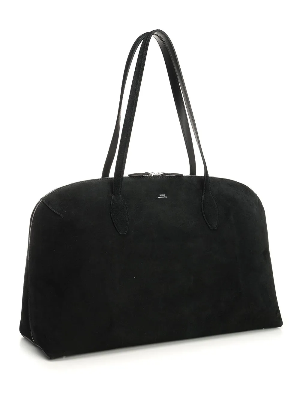 Zipped Top Handle Tote Bag