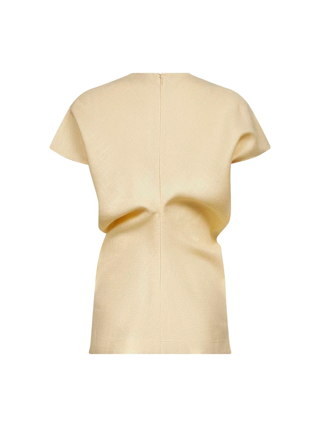 Gathered Short-Sleeve Top