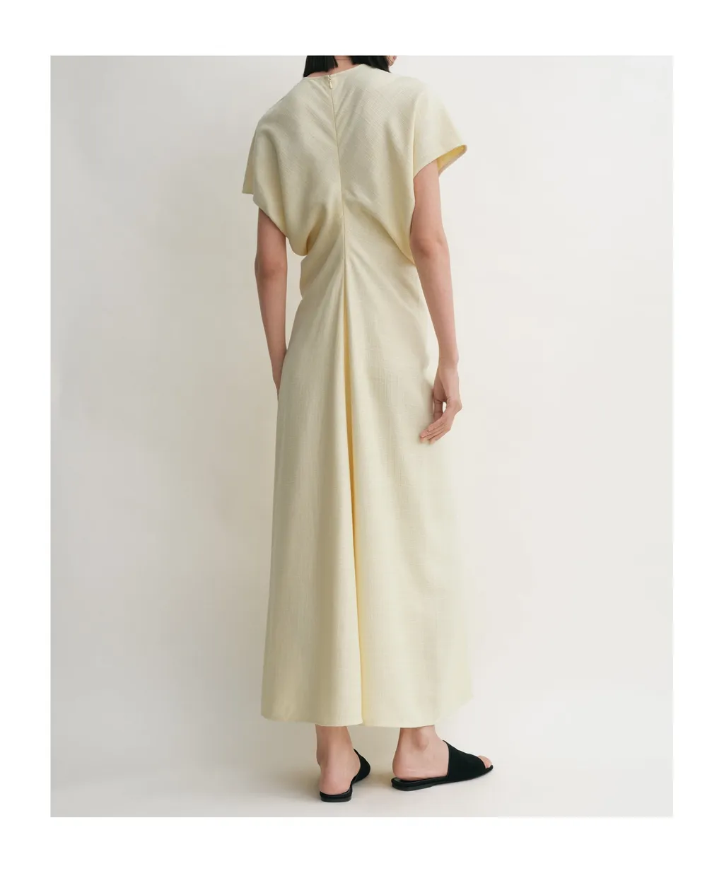 Slouch-Waist Maxi Dress