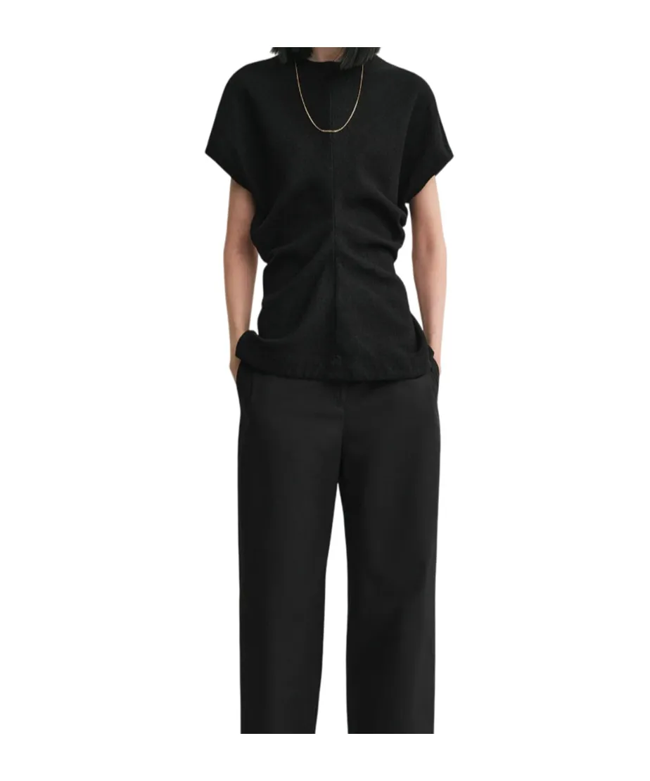 Ruched-Waist Top