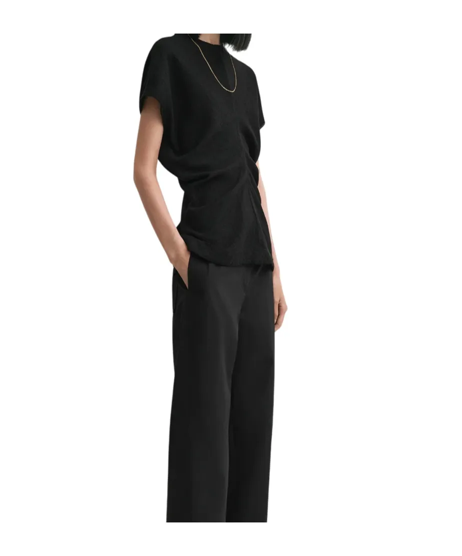 Ruched-Waist Top