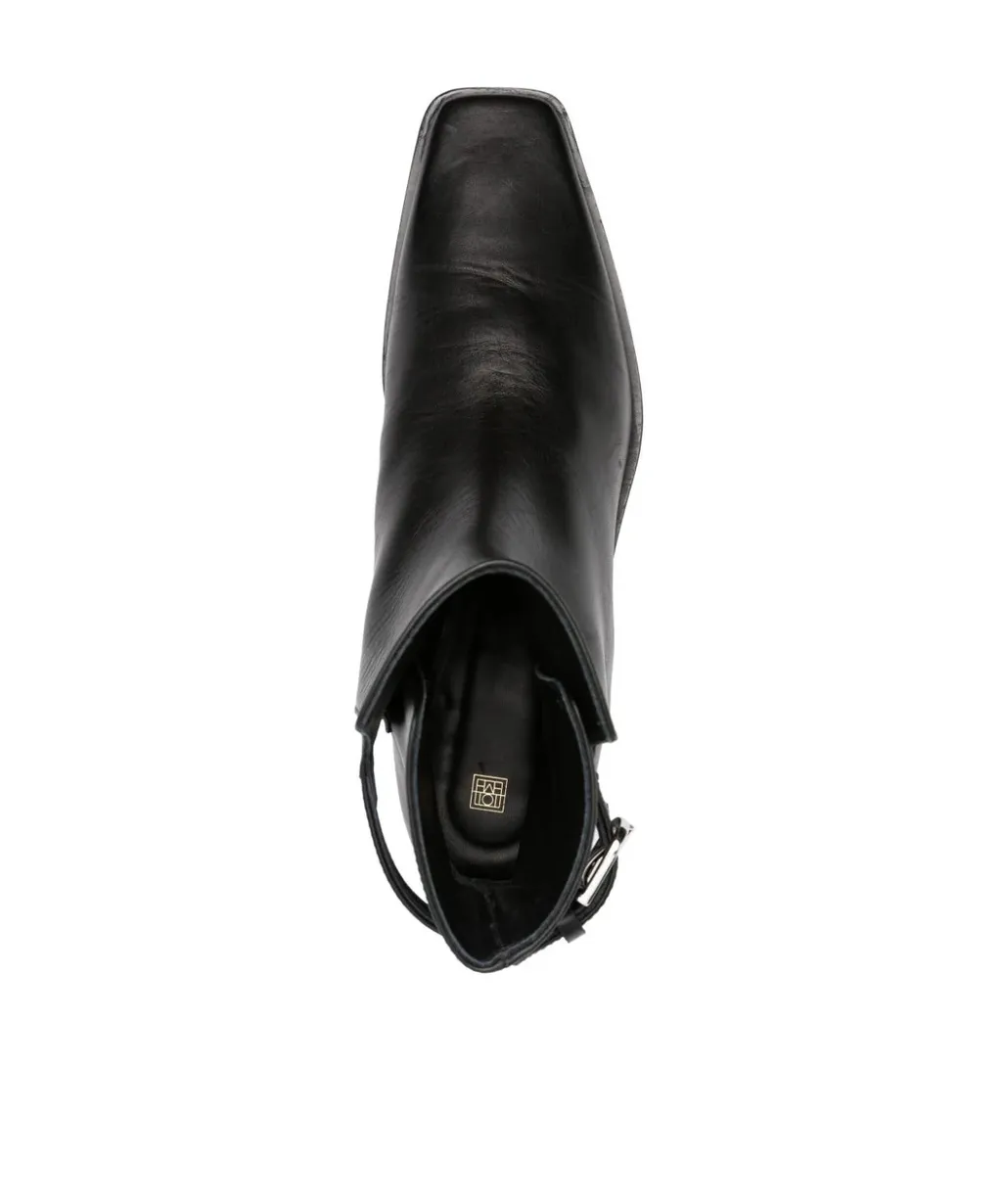 The Belted Square Toe Boots