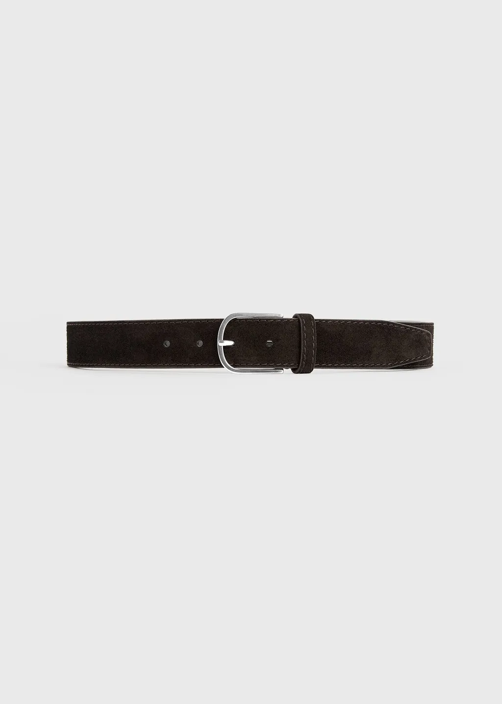 Suede Buckle Belt