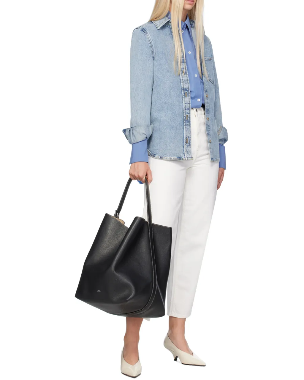 Logo-Stamp Tote Bag