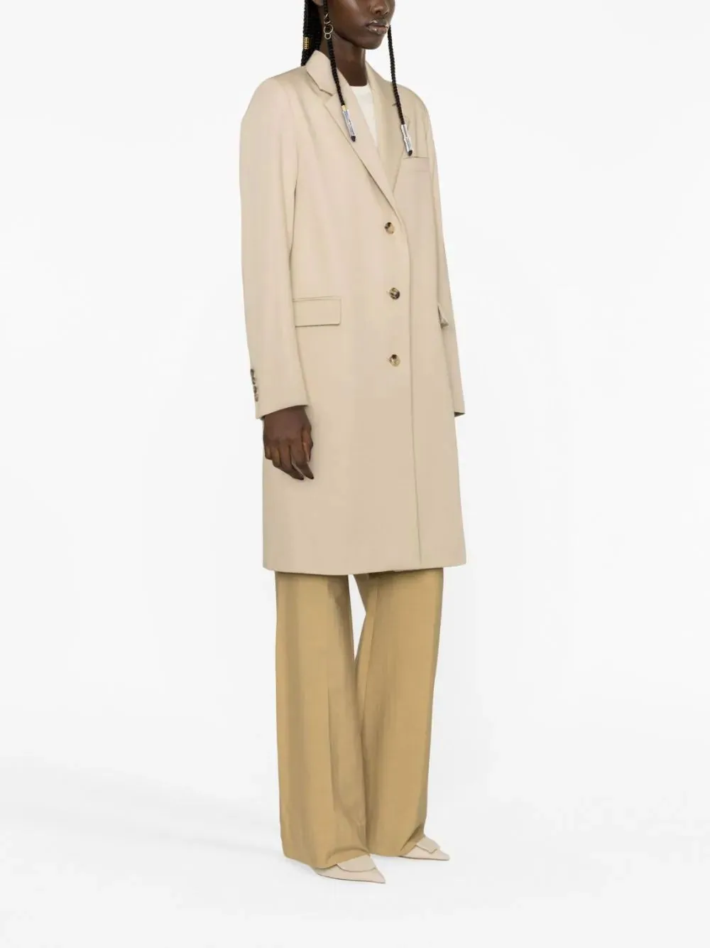 Single-Breasted Coat