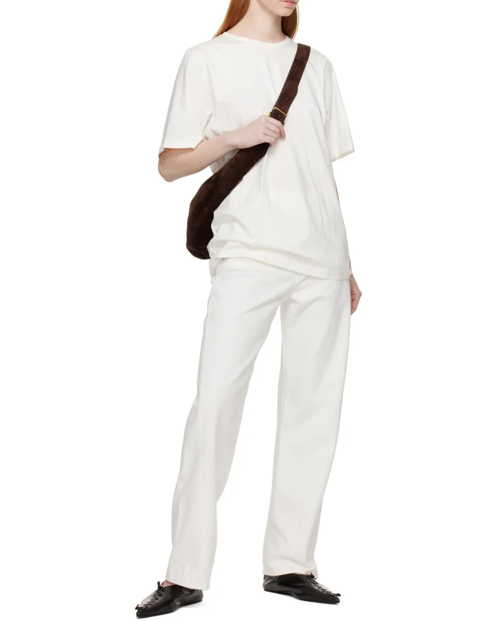 Logo Patch Straight-Leg Jeans