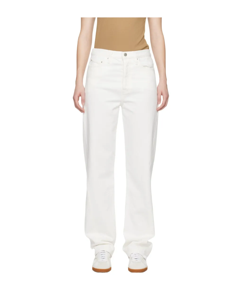 Straight-Leg Organic Cotton Jeans