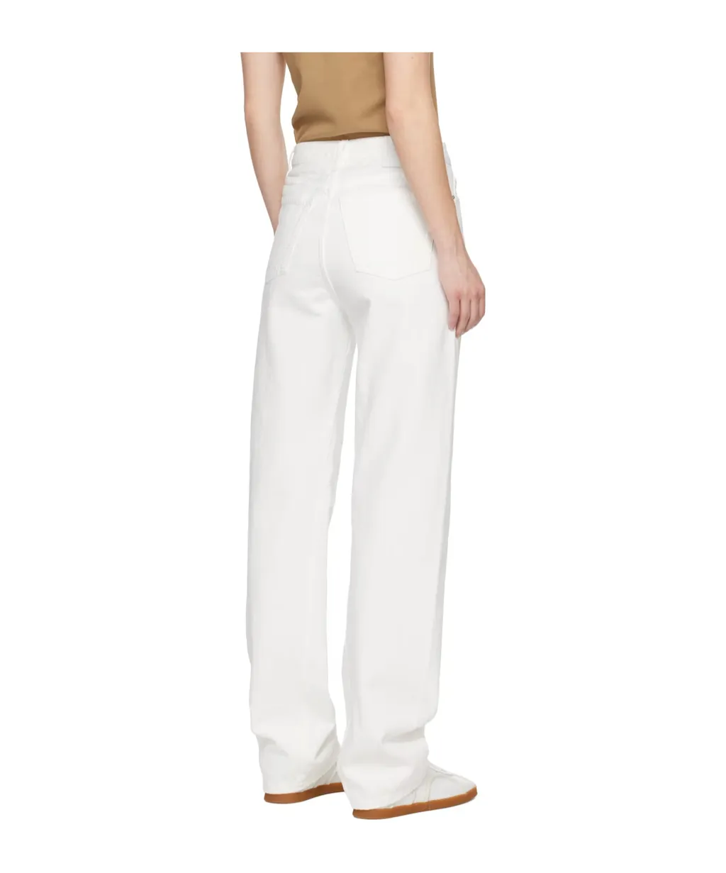 Straight-Leg Organic Cotton Jeans