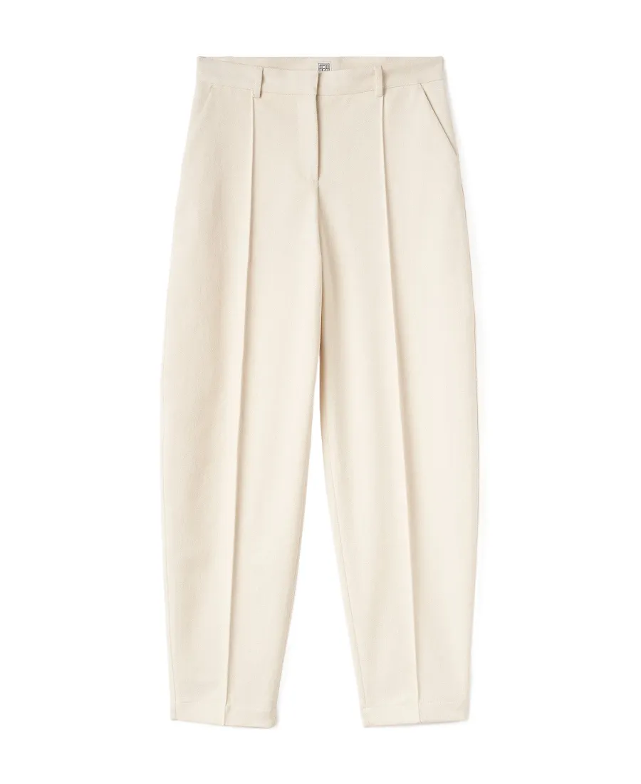 Organic Cotton Tailored Trousers