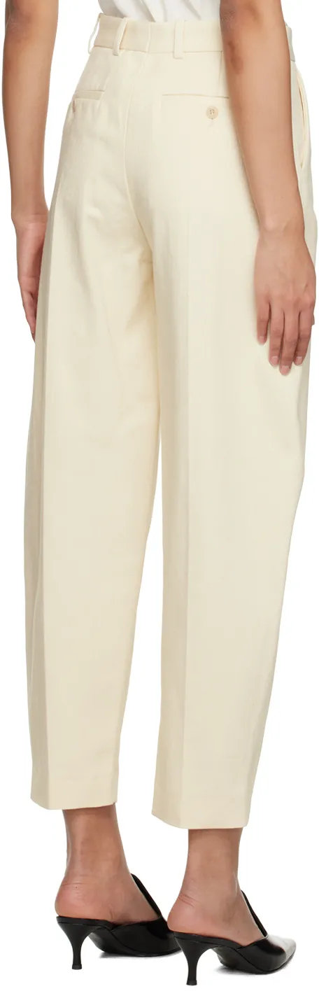 Organic Cotton Tailored Trousers