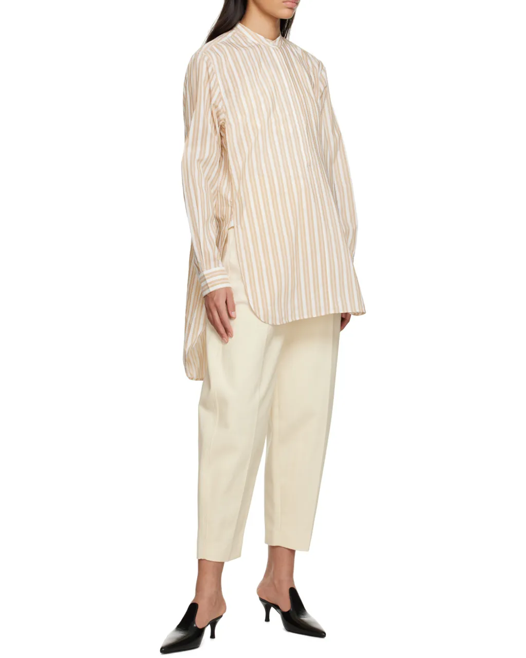 Organic Cotton Tailored Trousers