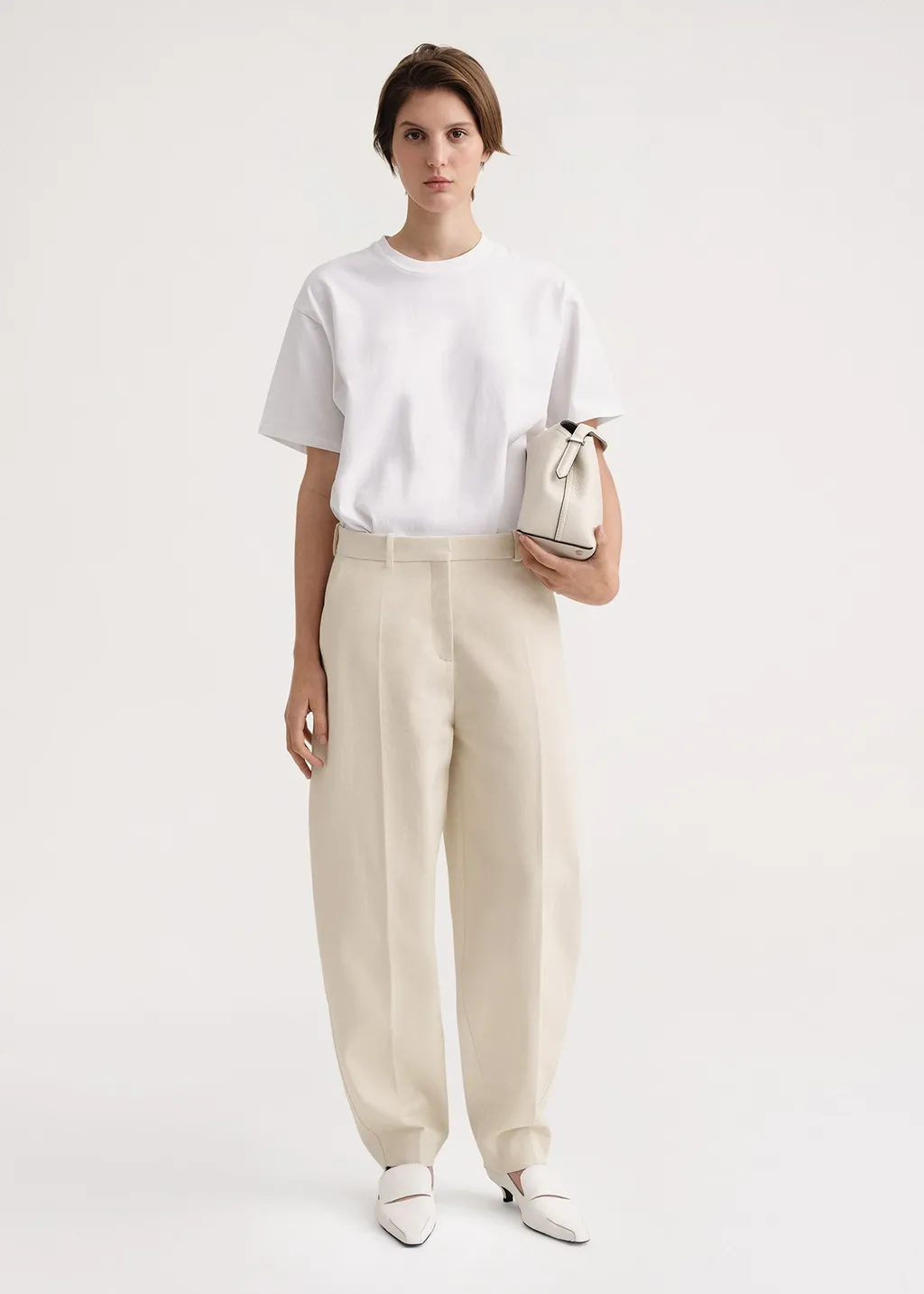 Organic Cotton Tailored Trousers