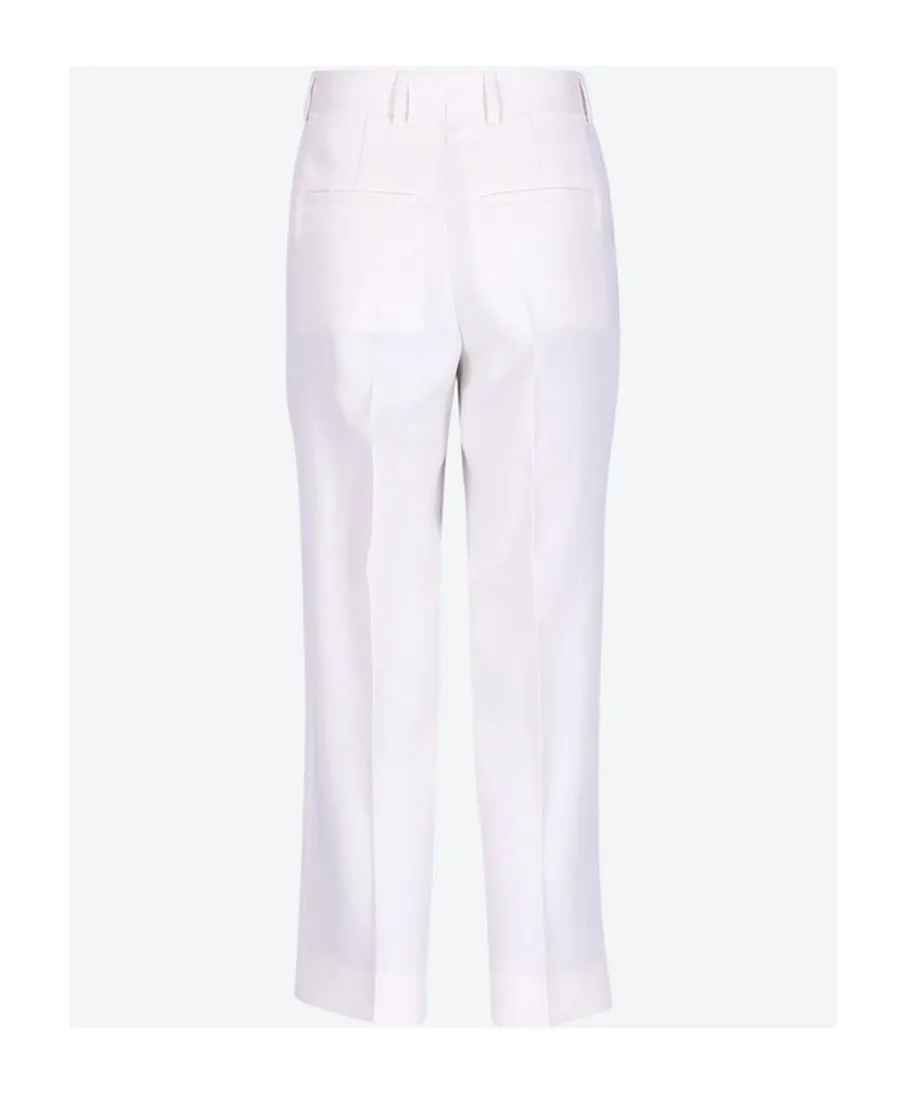 Cropped Wide-Leg Pants