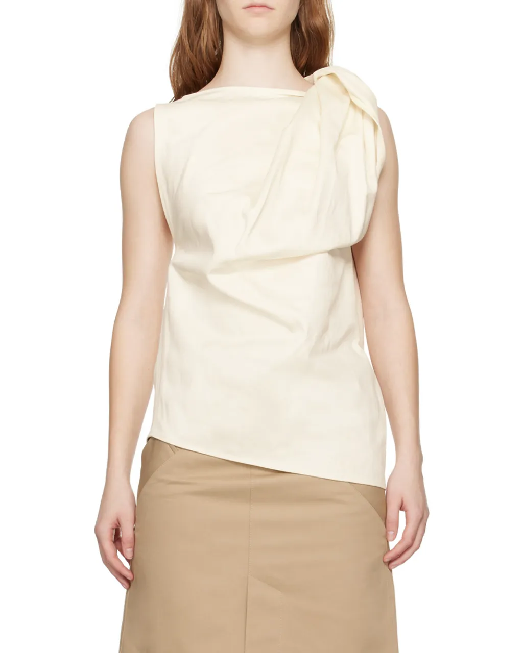 Shoulder Twist Tank Top