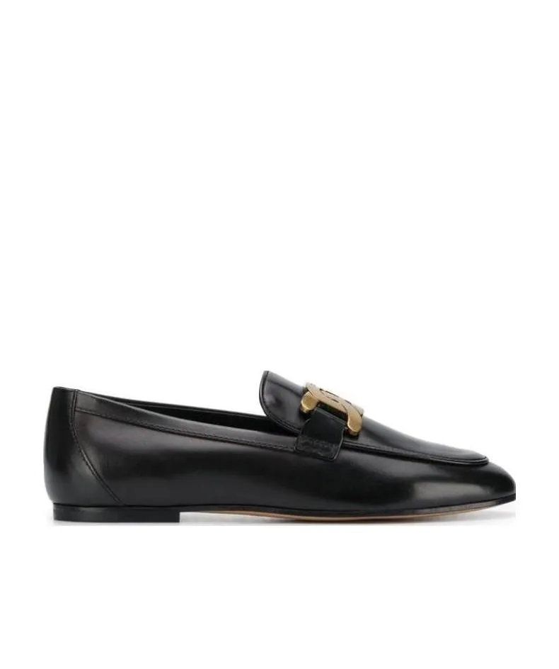 Kate Logo Plaque Loafers