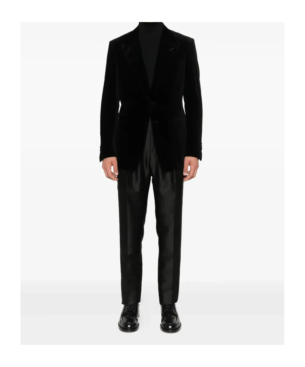 Long-Sleeved Suit Jacket
