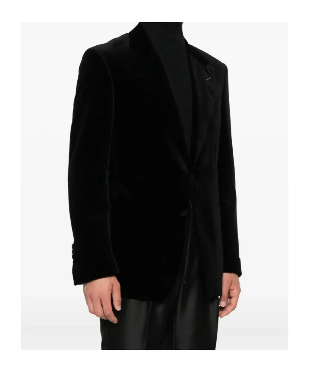 Long-Sleeved Suit Jacket