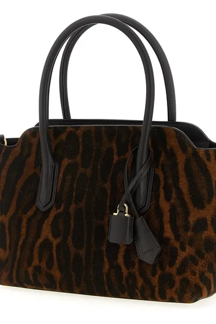 Animal Print Shoulder Bag