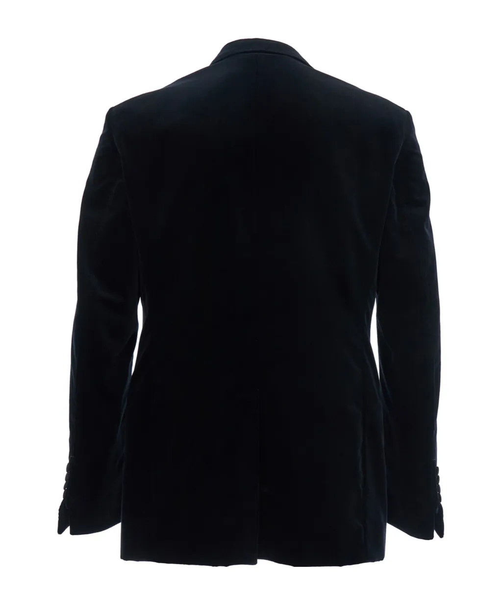Velvet Peak-Lapel Tuxedo Dinner Jacket