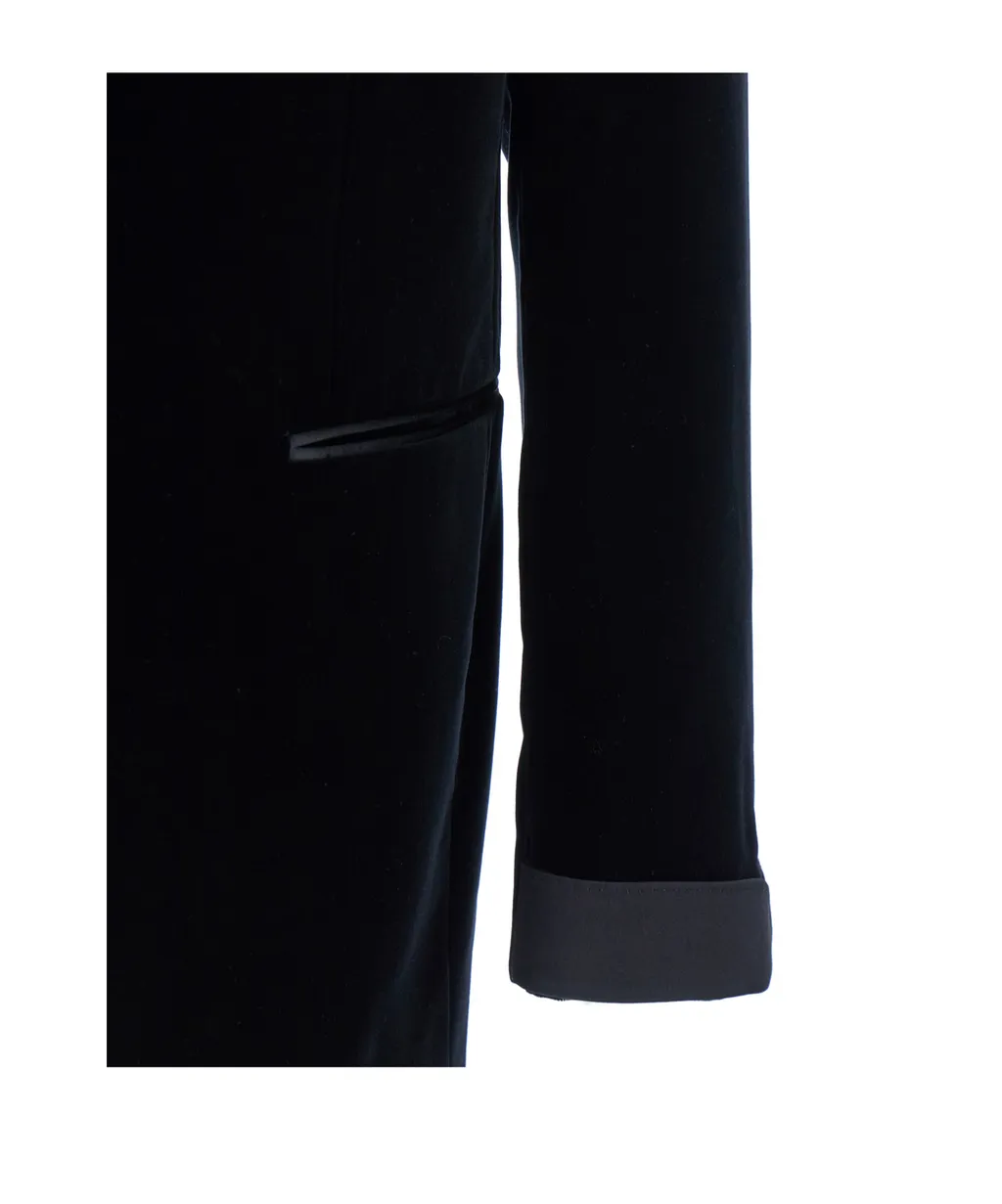 Velvet Peak-Lapel Tuxedo Dinner Jacket