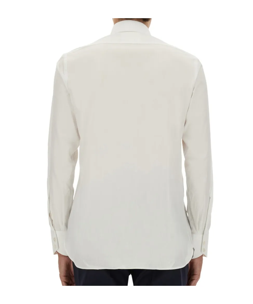 Buttoned Long-Sleeved Shirt