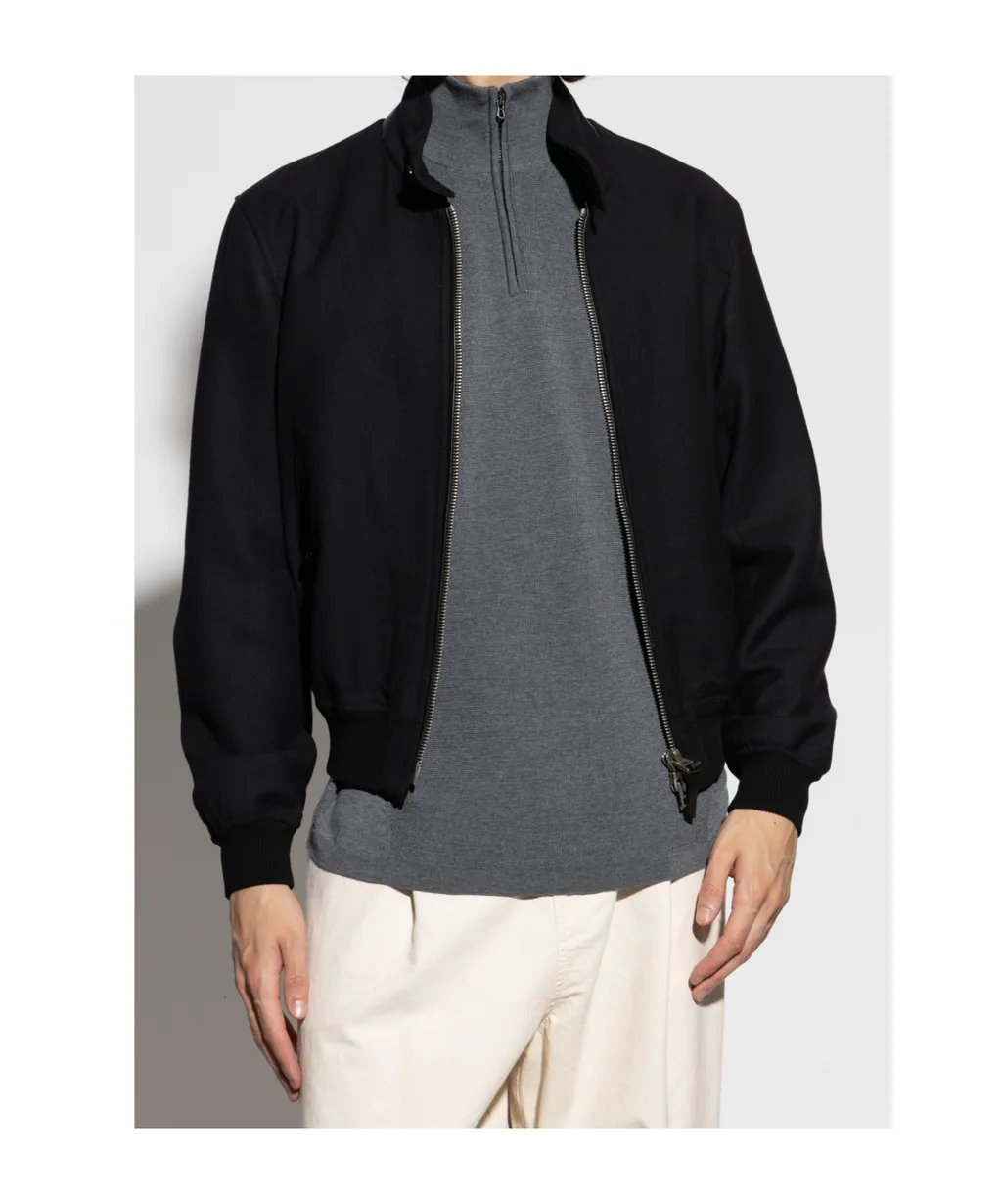 Zip-Fastening Bomber Jacket