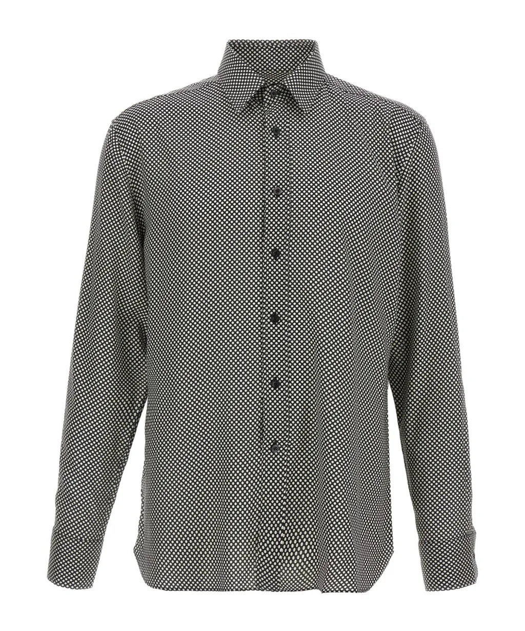 Polka Dot Pattern Shirt