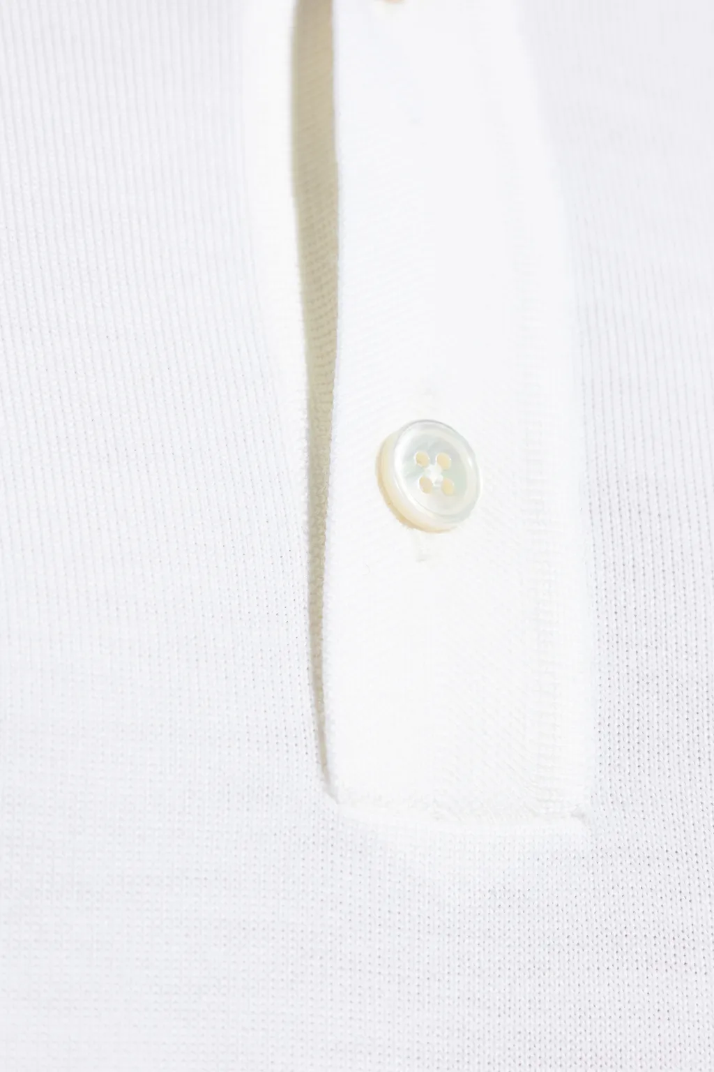 Short-Sleeved Knitted Polo Shirt