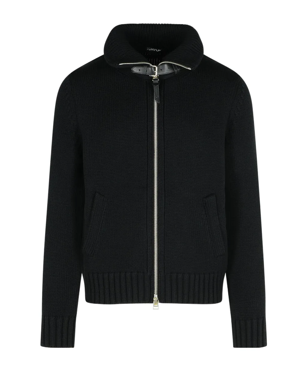 Zip-Up Cardigan