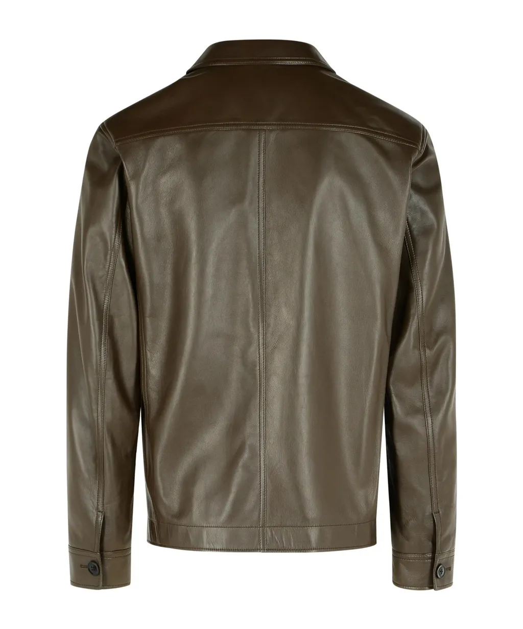 Button-Up Long-Sleeved Jacket