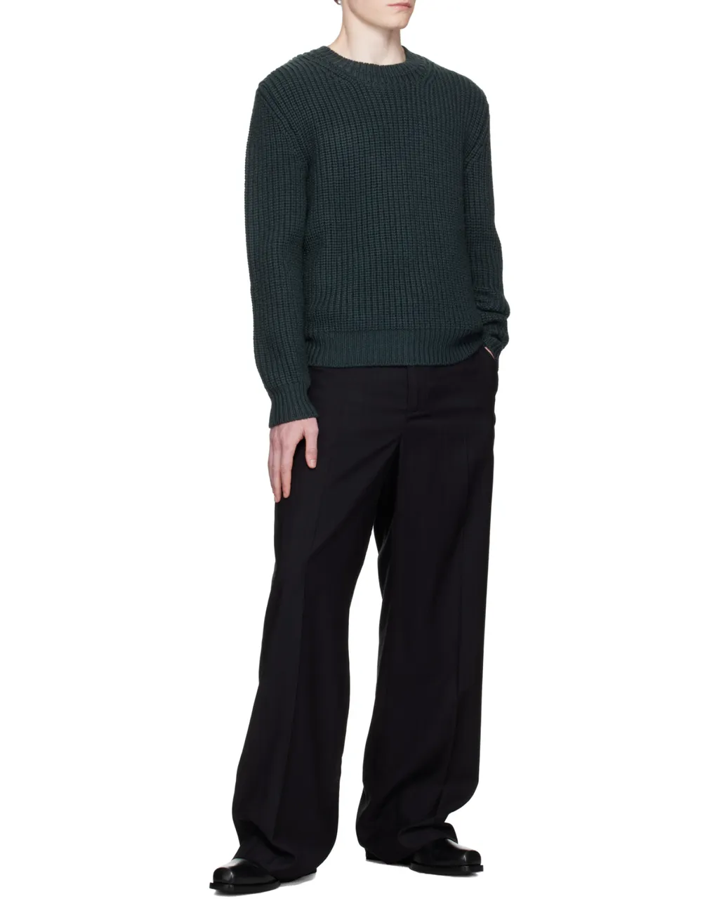 Crewneck Long-Sleeved Jumper