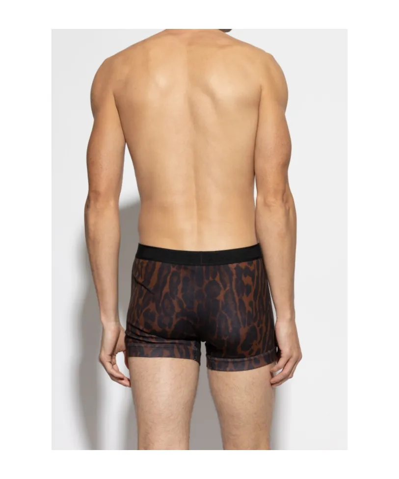 Leopard-Print Boxers