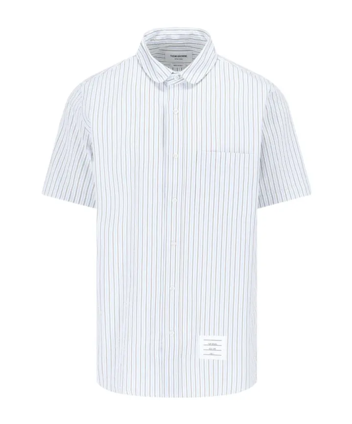 Striped Short-Sleeved Shirt