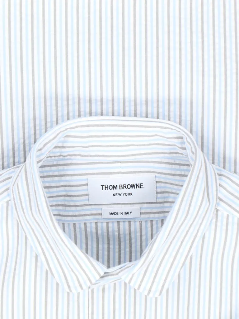 Striped Short-Sleeved Shirt