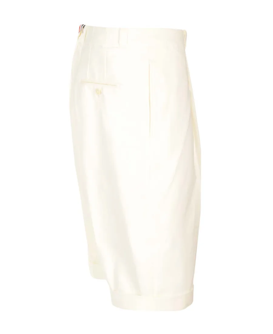 Rwb Stripe Detailed Pleated Shorts