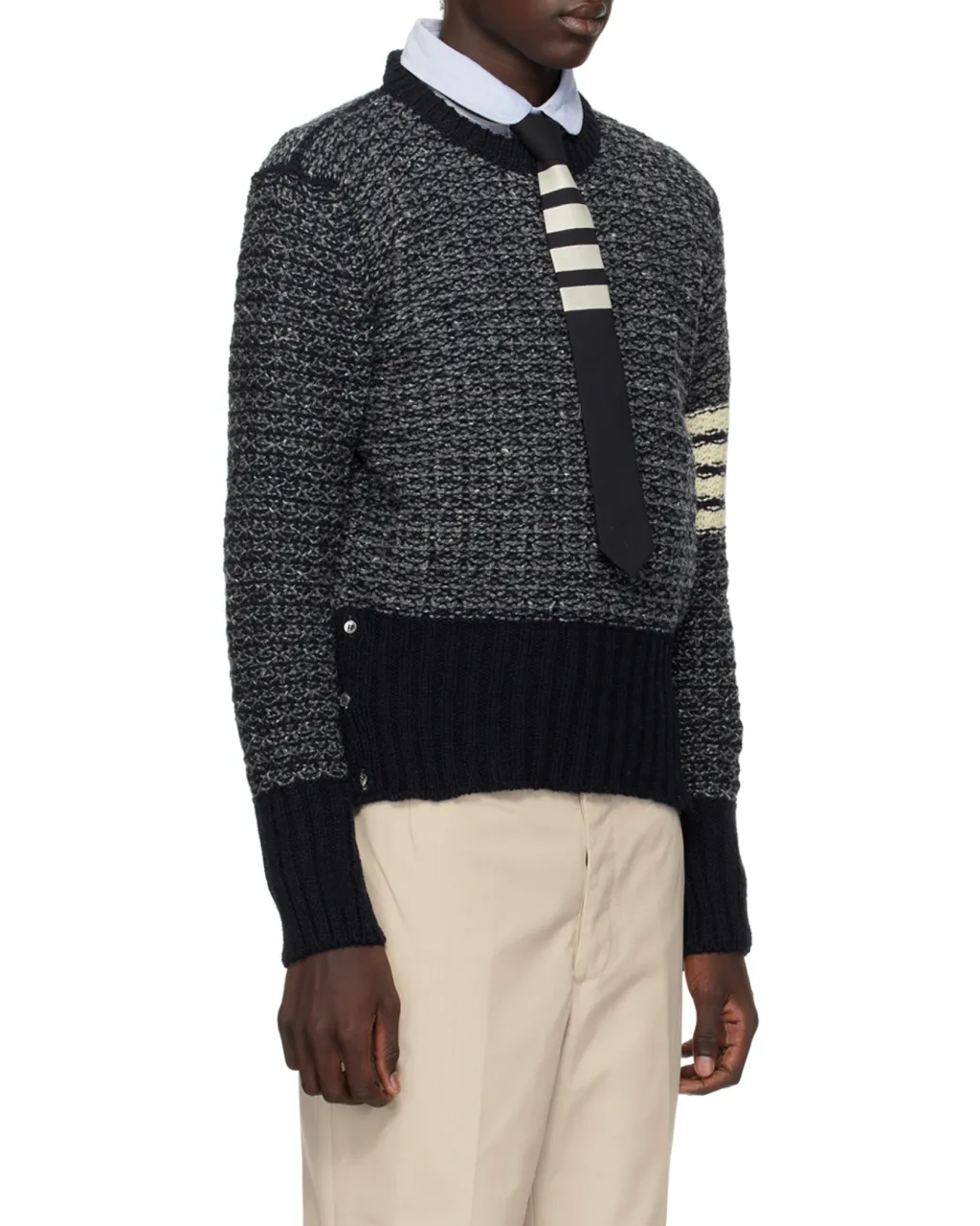 4-Bar MÉLange-Effect Jumper