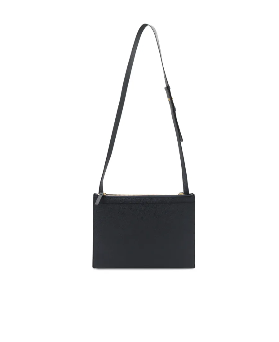 Logo-Print Leather Cross Body Bag