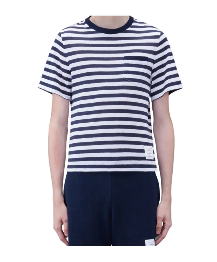Striped Crewneck T-Shirt