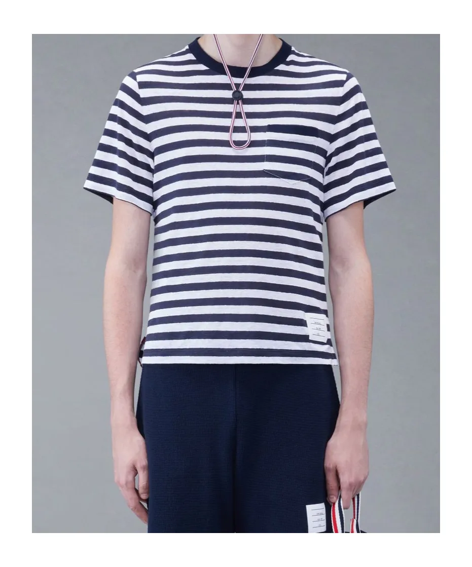 Striped Crewneck T-Shirt