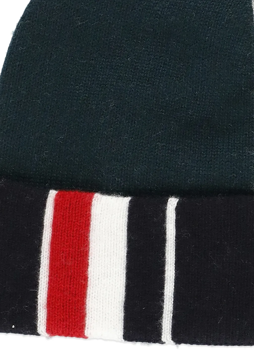 Color Blocked Ribbed Beanie