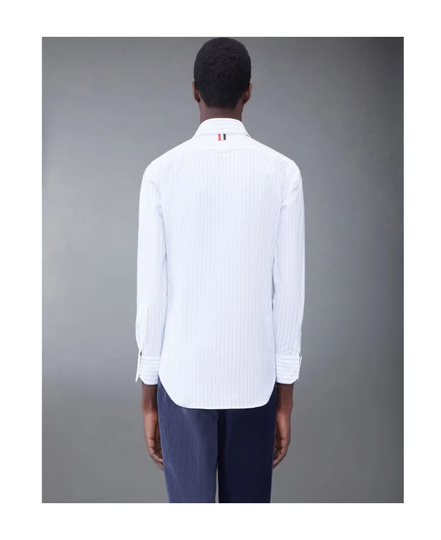 Pinstriped Buttoned Shirt