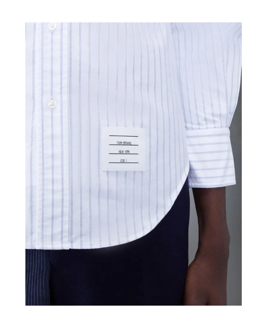 Pinstriped Buttoned Shirt